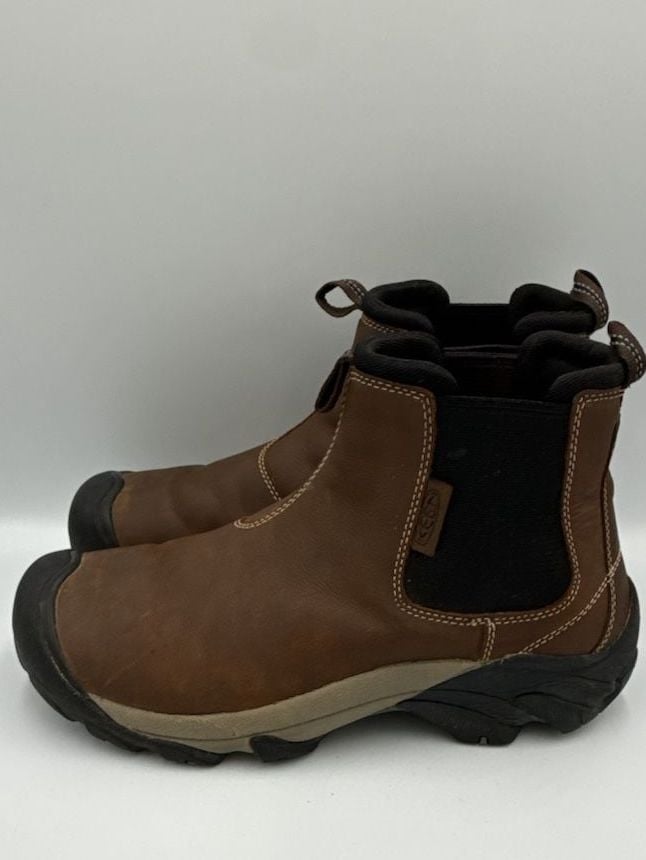 Keen Dry Bellows Flex Brown Leather Work Boots
Size 9.5
#872 4