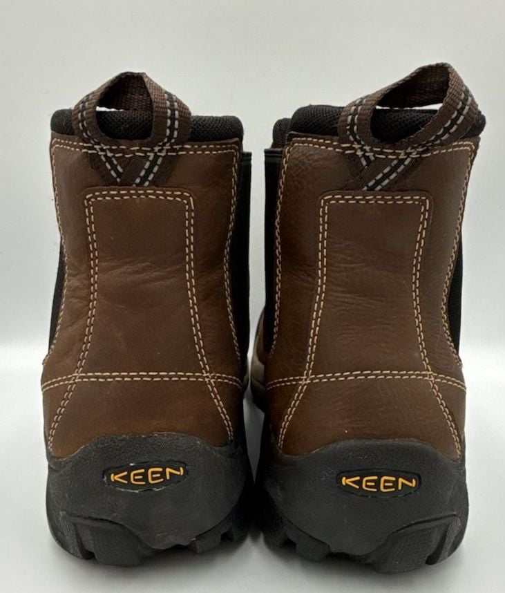 Keen Dry Bellows Flex Brown Leather Work Boots
Size 9.5
#872 6