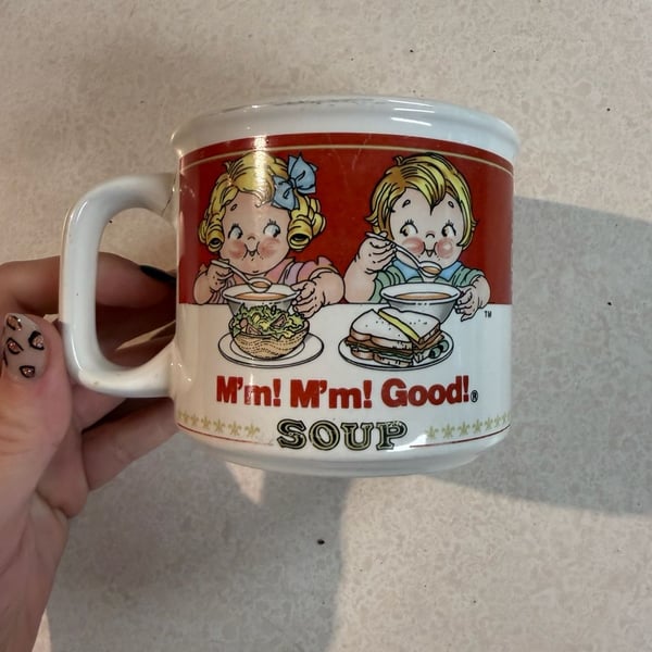 Westwood Campbell's Kids Soup Mug M'm! M'm! Good! 1993 Vintage