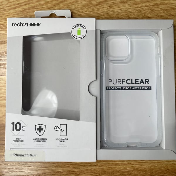 Tech21 Pure Clear Phone Case For IPhone 11 Pro