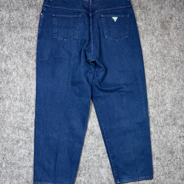 Georges Marciano Vintage 90s Navy Blue Denim Jeans Size 40