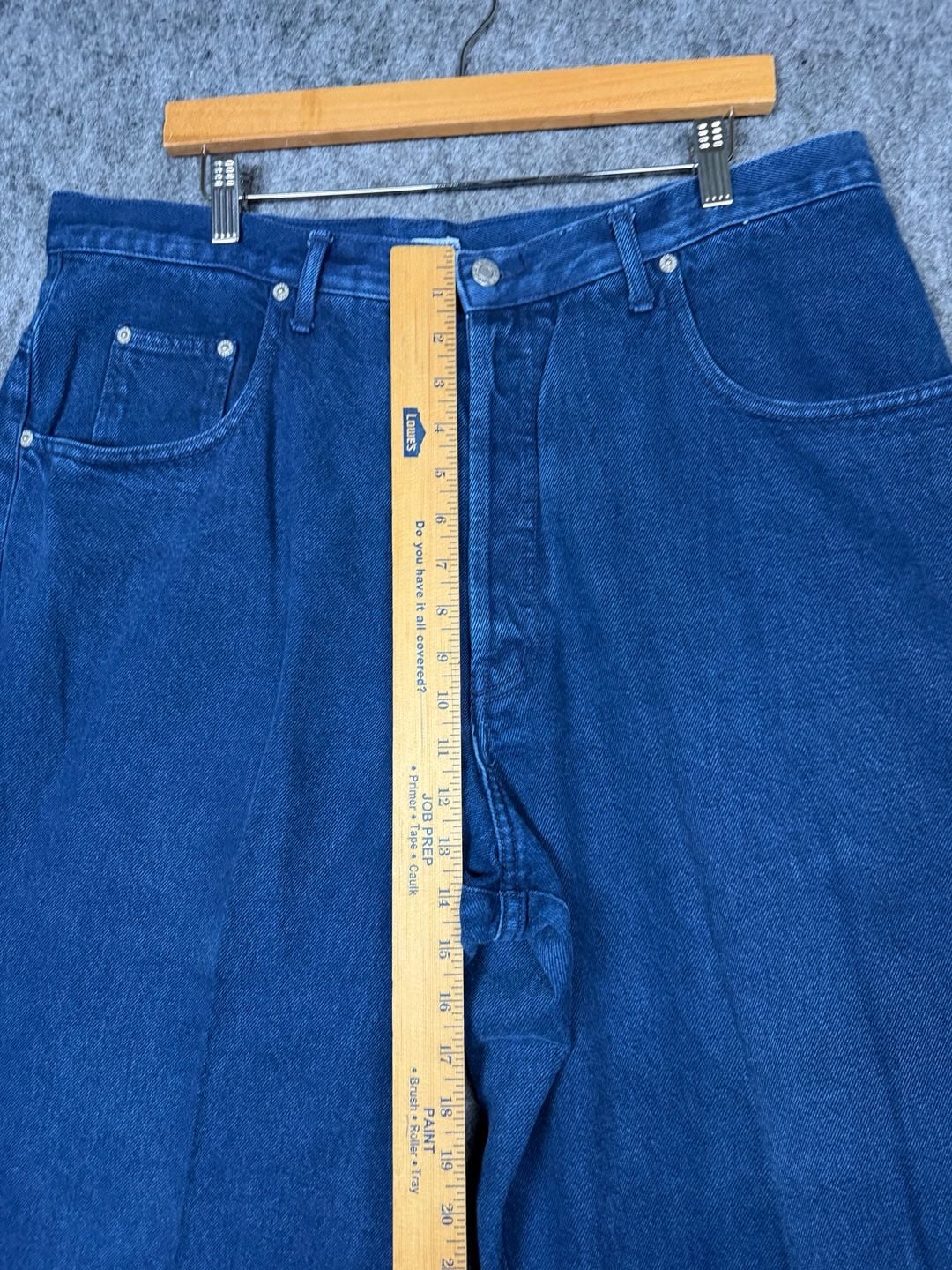 Georges Marciano Vintage 90s Navy Blue Denim Jeans Size 40 8