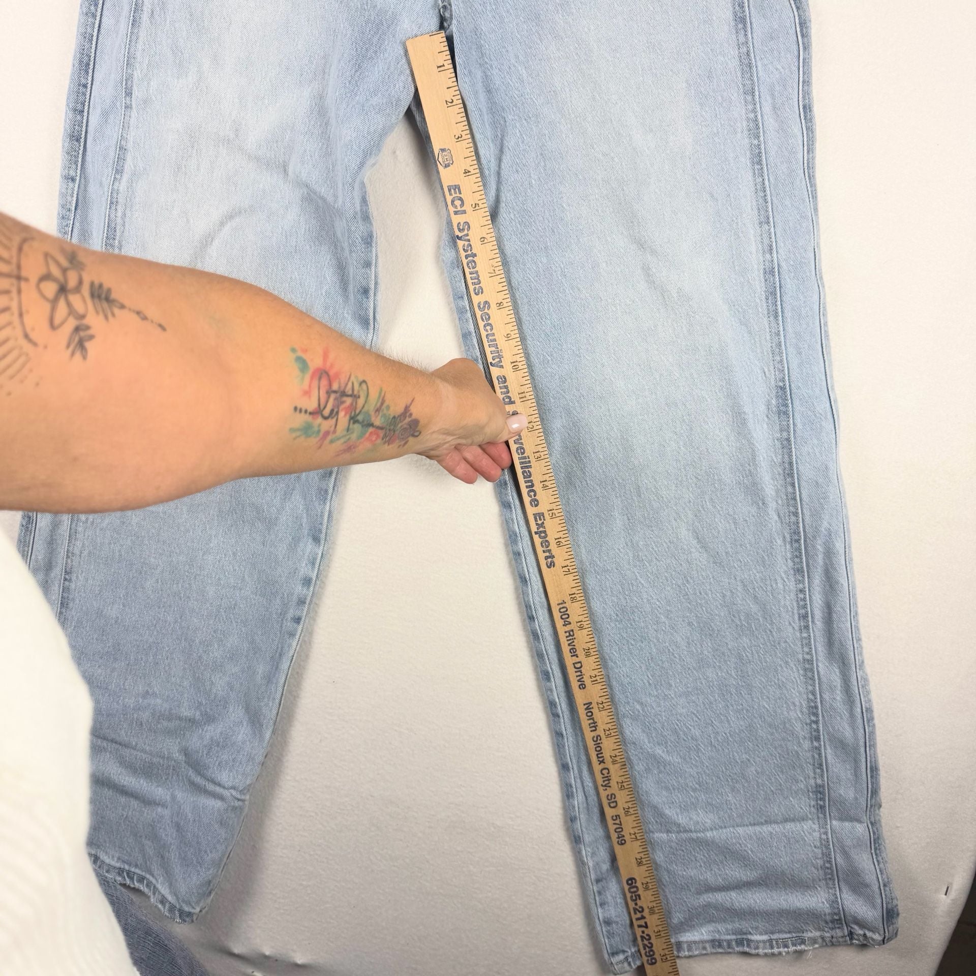 Vervet Blue Light Wash Wide Leg Jeans Size 28 5