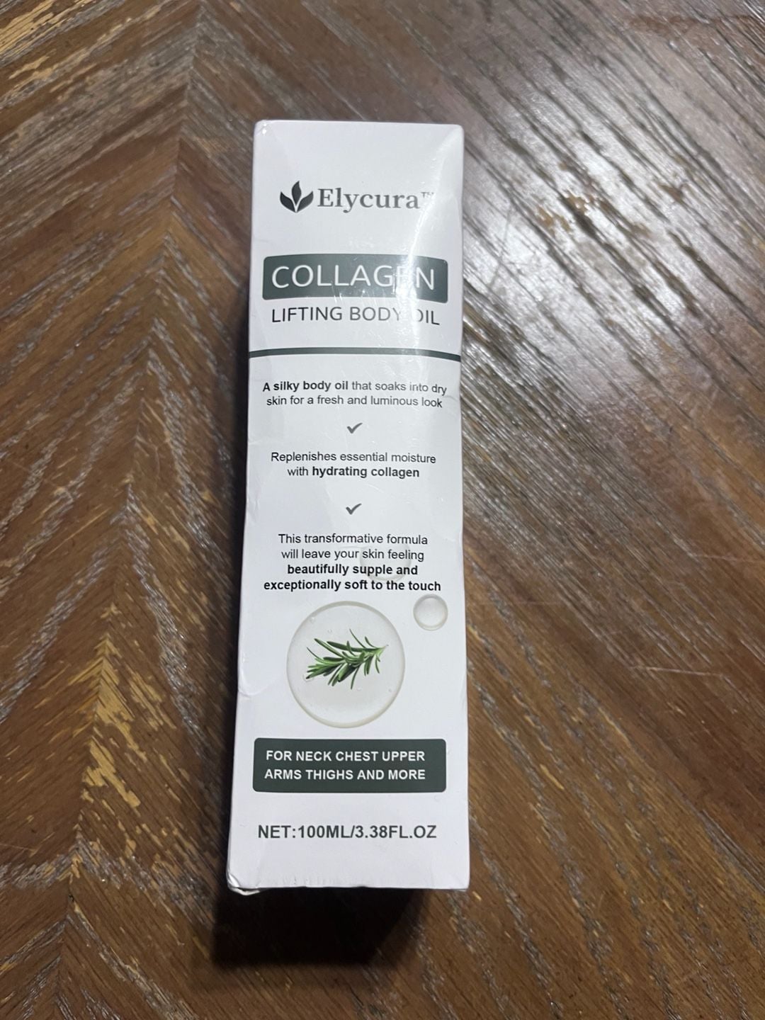 Elycura Collagen Lifting Body Oil 3.38 fl oz 1
