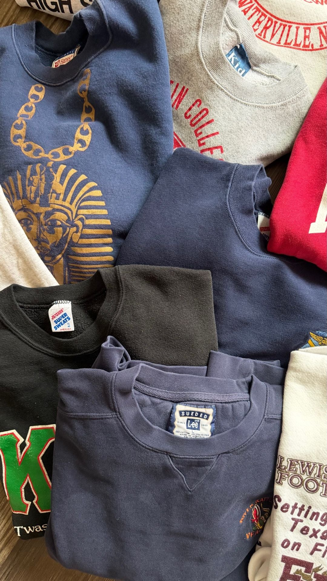 Vintage Sweatshirts 80s 90s Bundle  11