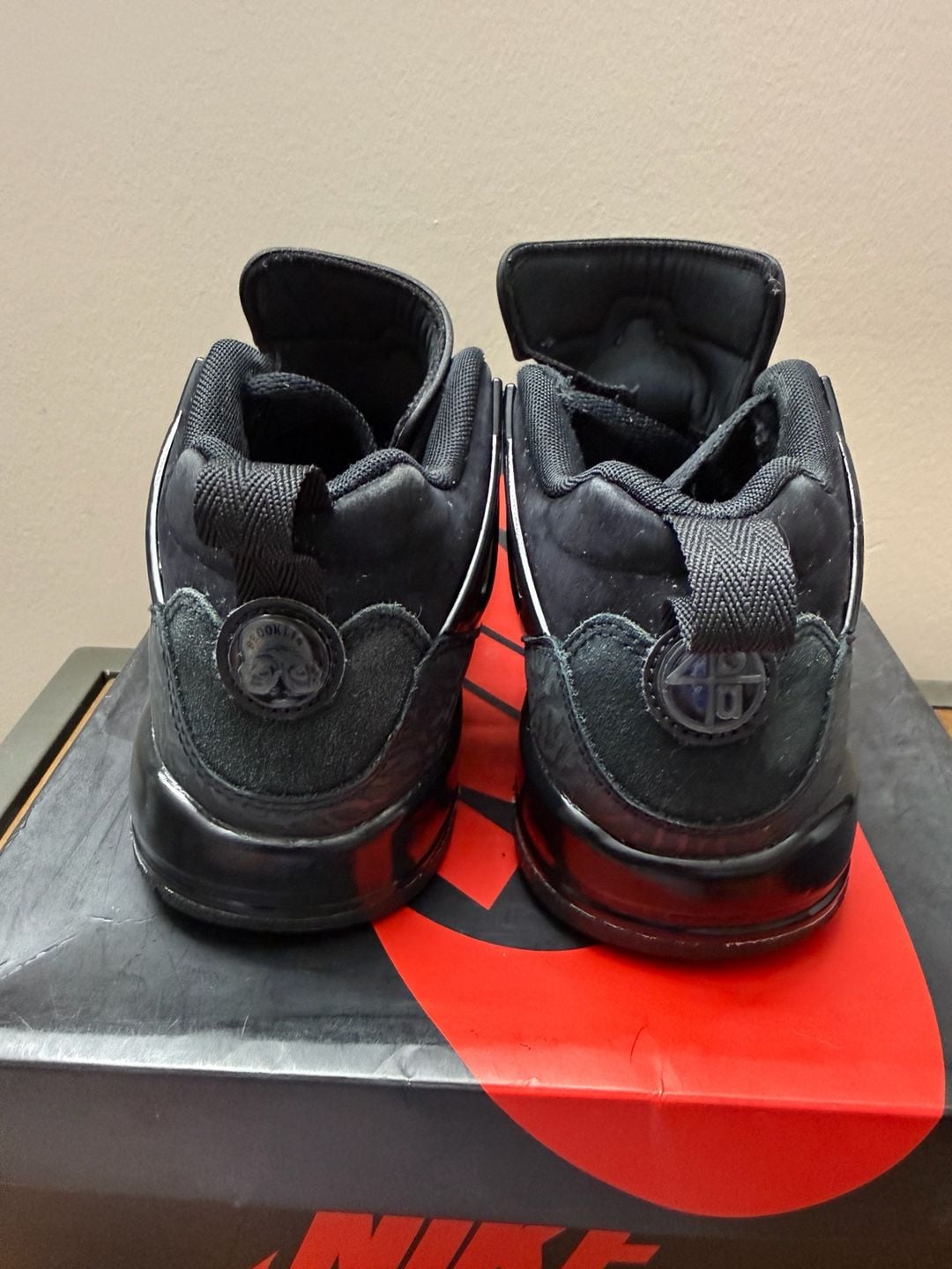 Nike Air Jordan 4 Retro Black Cat Youth Size 6.5Y 5