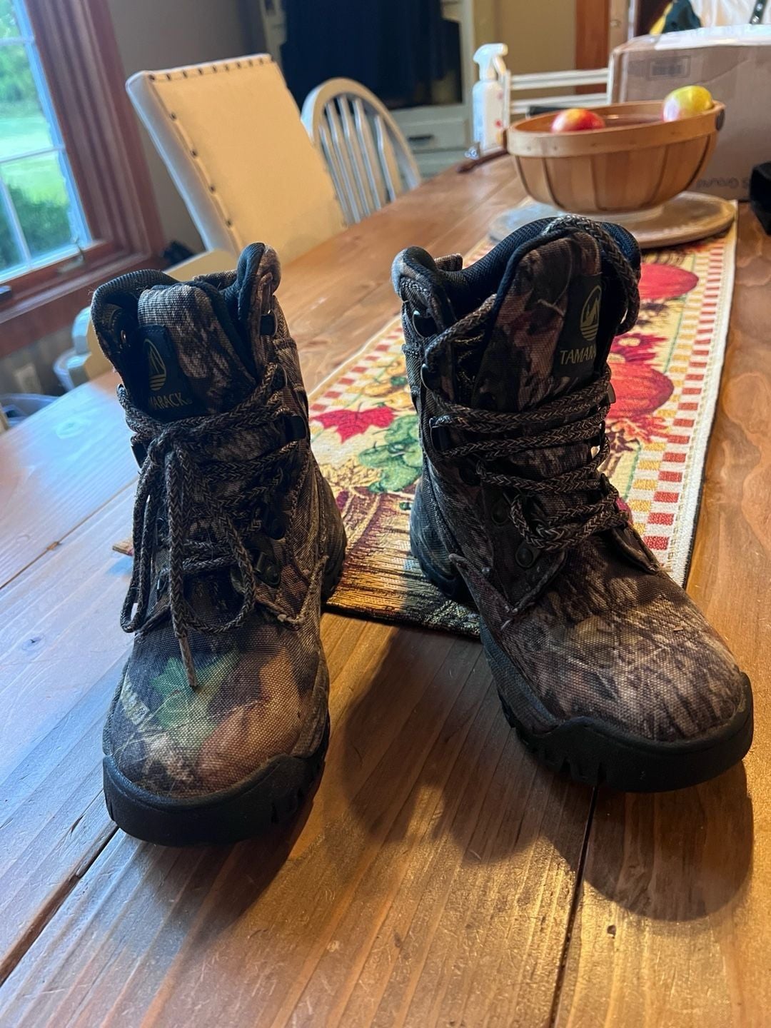 Tamarack Camo Hunting Boots Kids youth 3 2