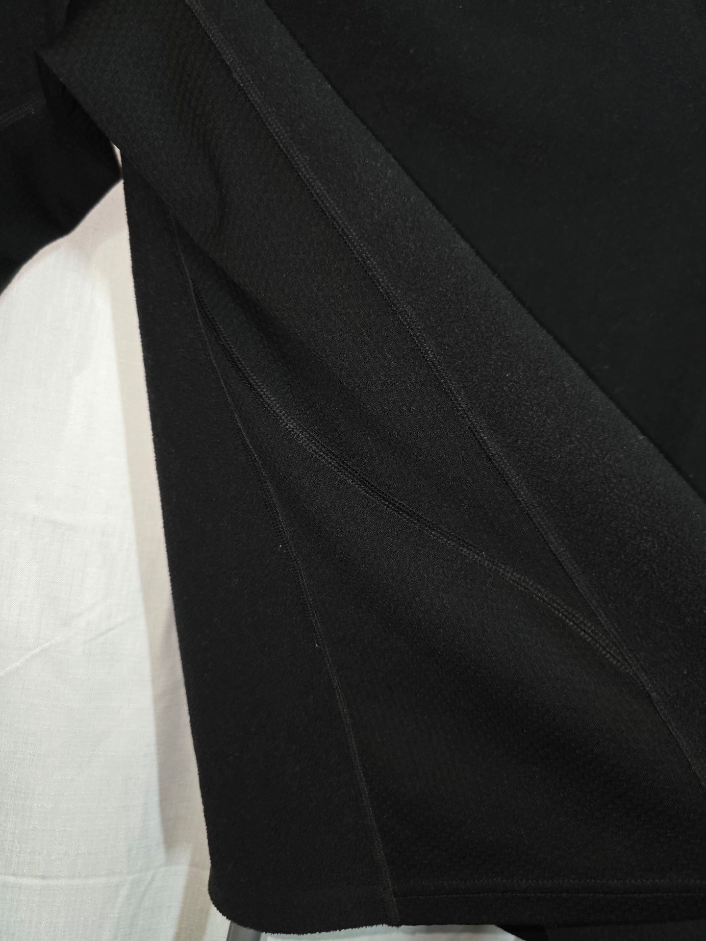 The North Face Black Fleece Jacket Full Zip Reflective 4