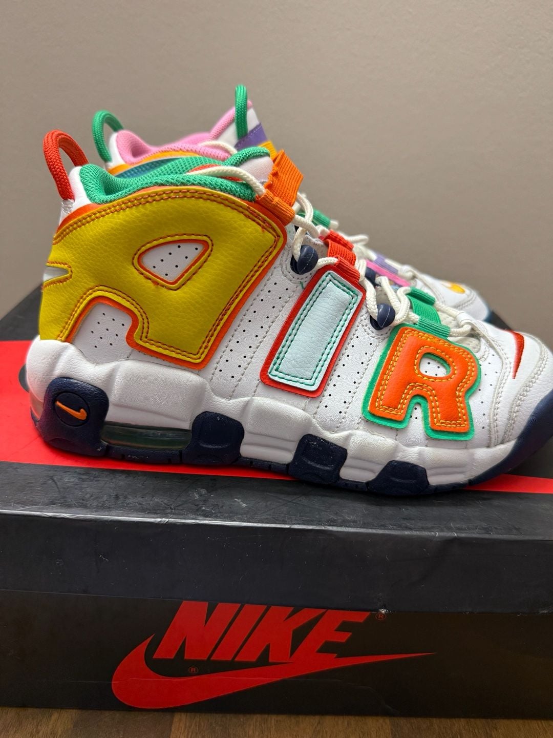 Nike Air More Uptempo GS What The Multi-Color 2