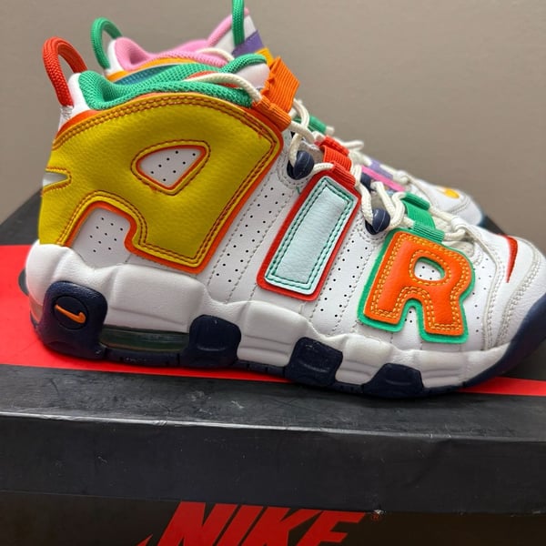Nike Air More Uptempo GS What The Multi-Color