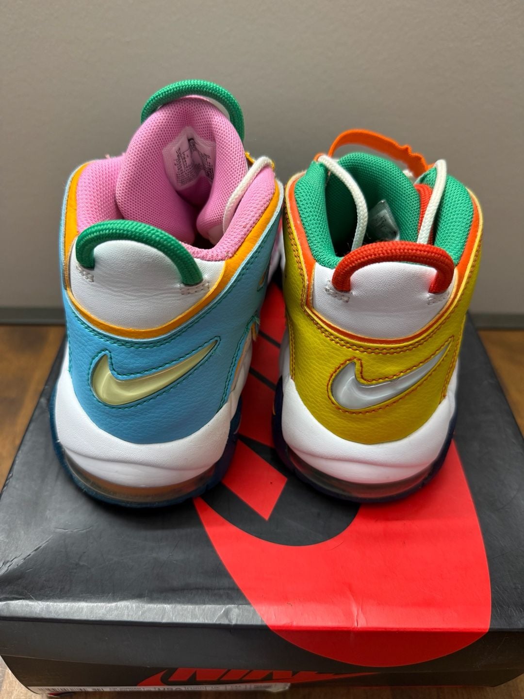 Nike Air More Uptempo GS What The Multi-Color 5