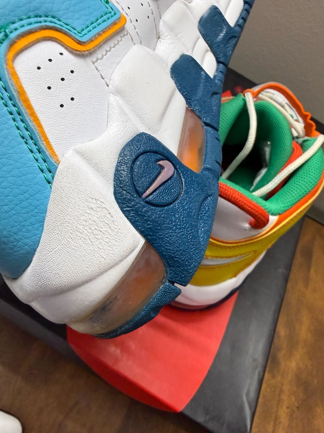 Nike Air More Uptempo GS What The Multi-Color 6