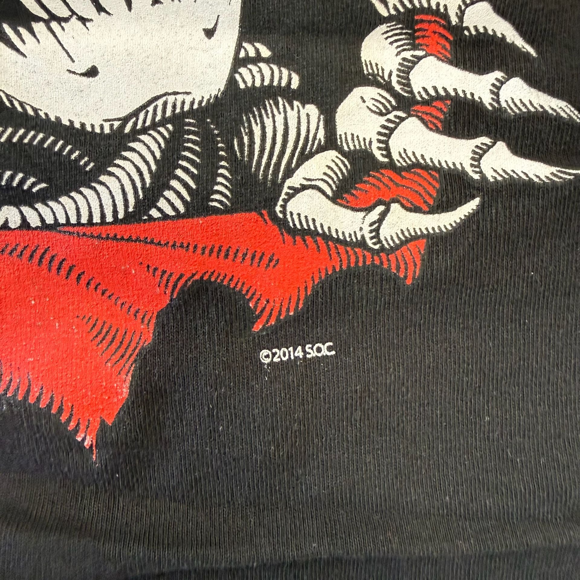Powell Peralta Ripper T-Shirt Youth Small Black 7