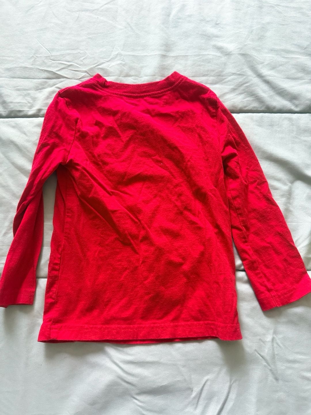 Just One You Made By Carter's Free Hugs Dinosaur Long Sleeve Tee Size 3T Red 2