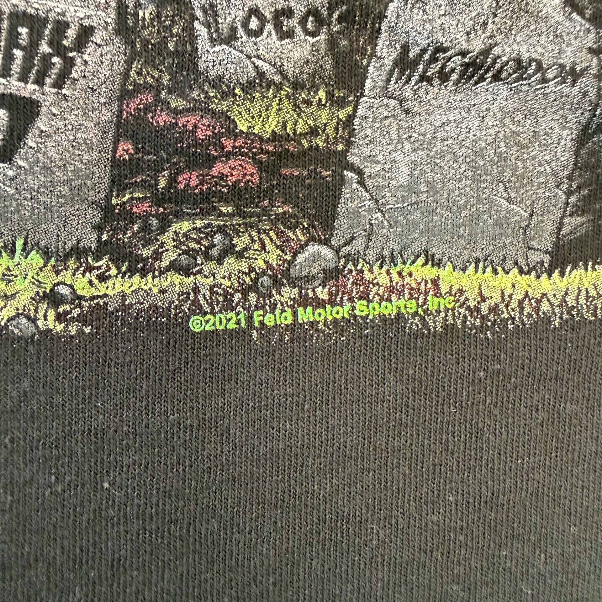 Delta Pro Weight Monster Jam Grave Digger 40th Size M Youth Black T-Shirt 5