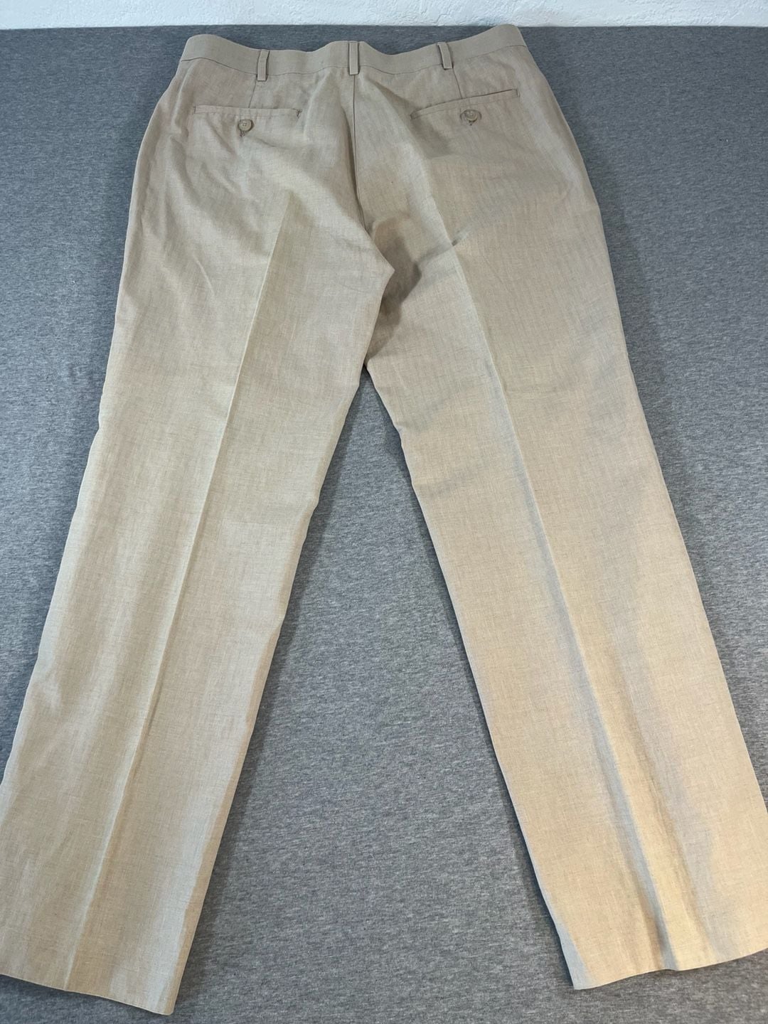 Cubavera Beige Linen Casual Trousers/Pants Men’s 35x31 7