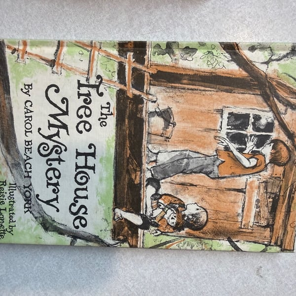 The Tree House Mystery by Carol Beach York Hardcover 1973 Vintage Children's
