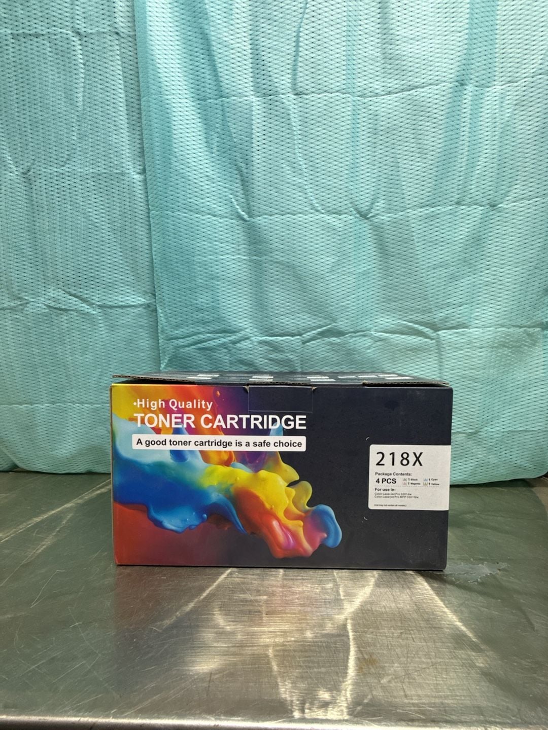 Toner Cartridge 218X 4 Pcs Compatible With HP Color LaserJet 1
