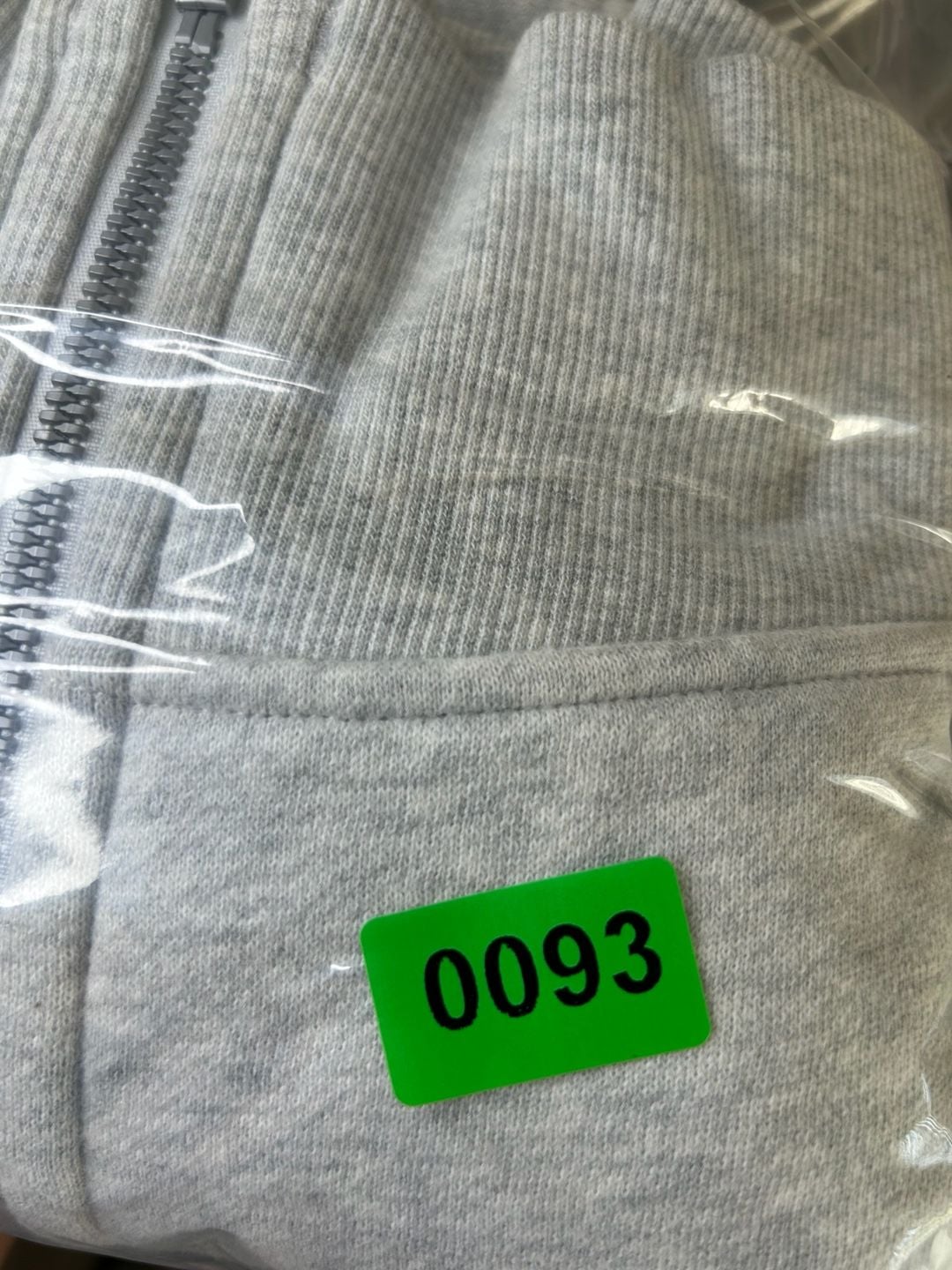 Lululemon Scuba Oversized Full-Zip Hoodie Size 8 Heathered Light Grey 8