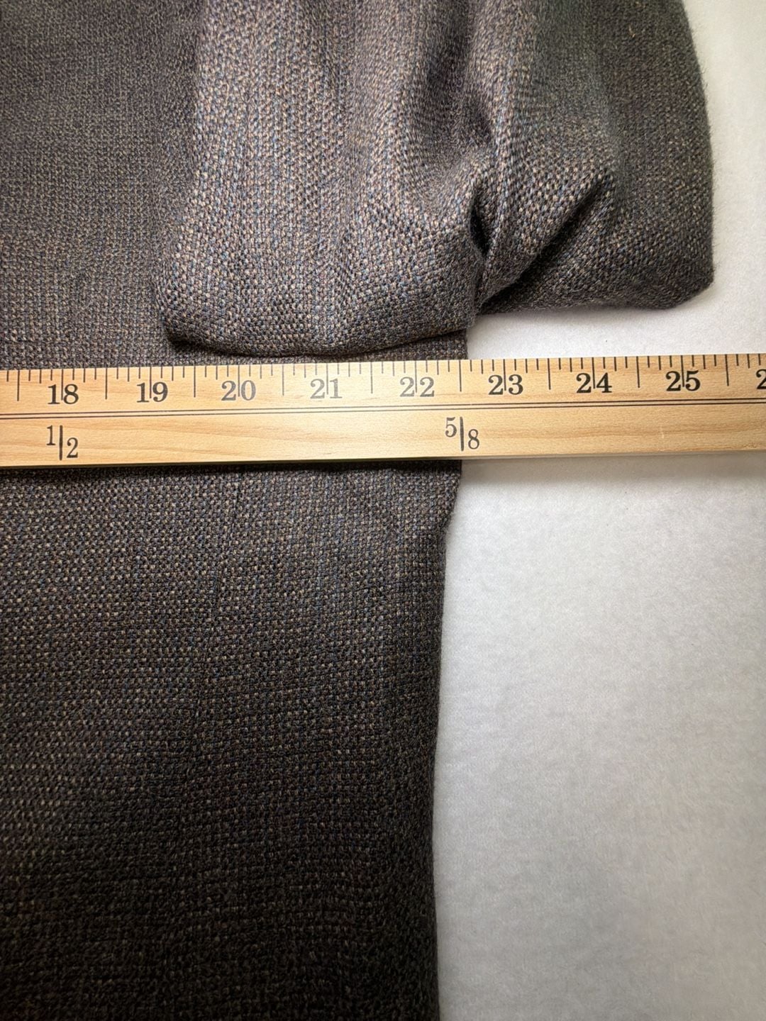 Pronto Uomo Men’s 44R 100% Lambswool Brown Blazer Sport Coat Old Money Preppy 11