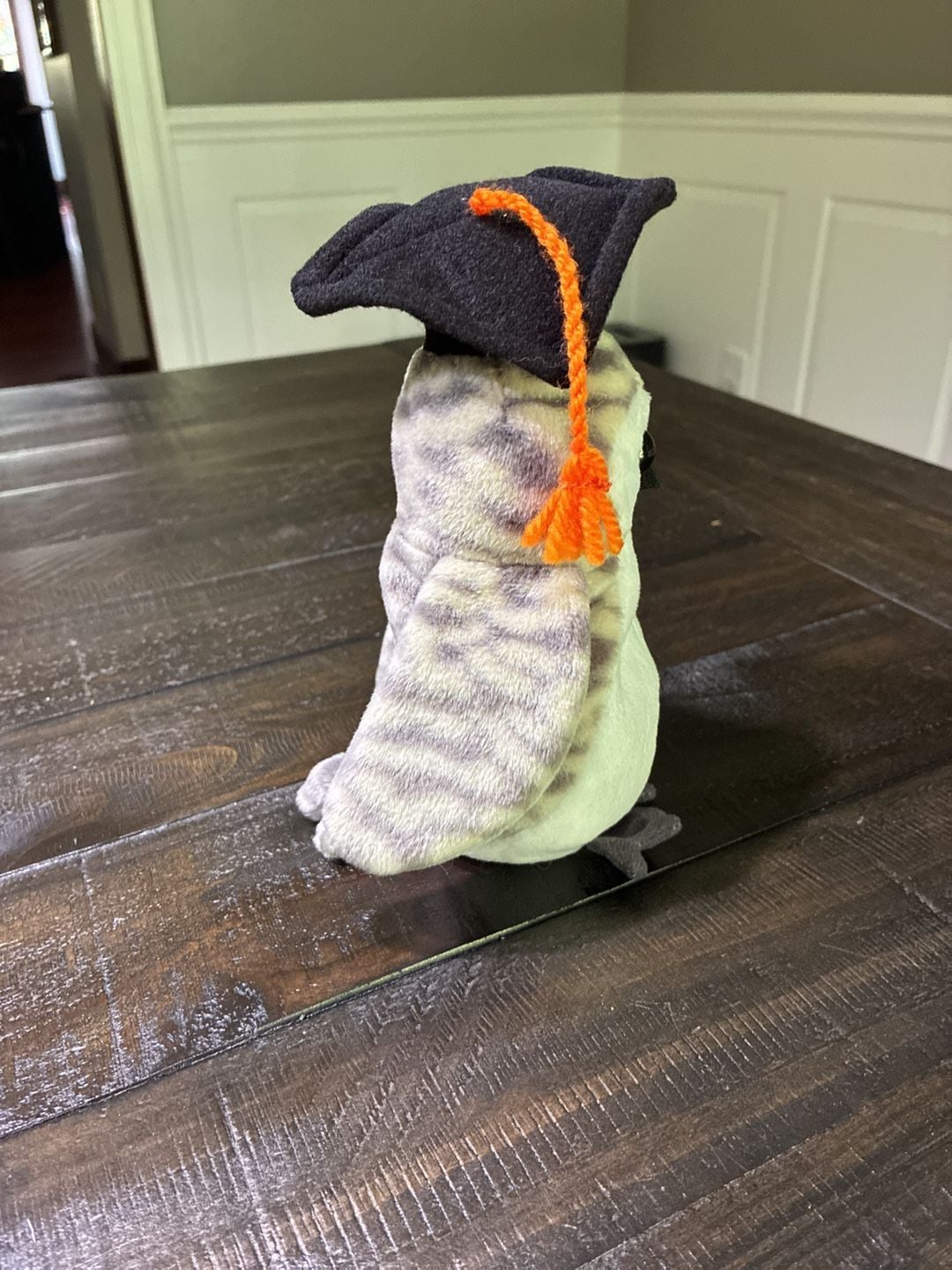 Ty Beanie Baby Wiser The Owl Graduation Plush Class Of 99 6