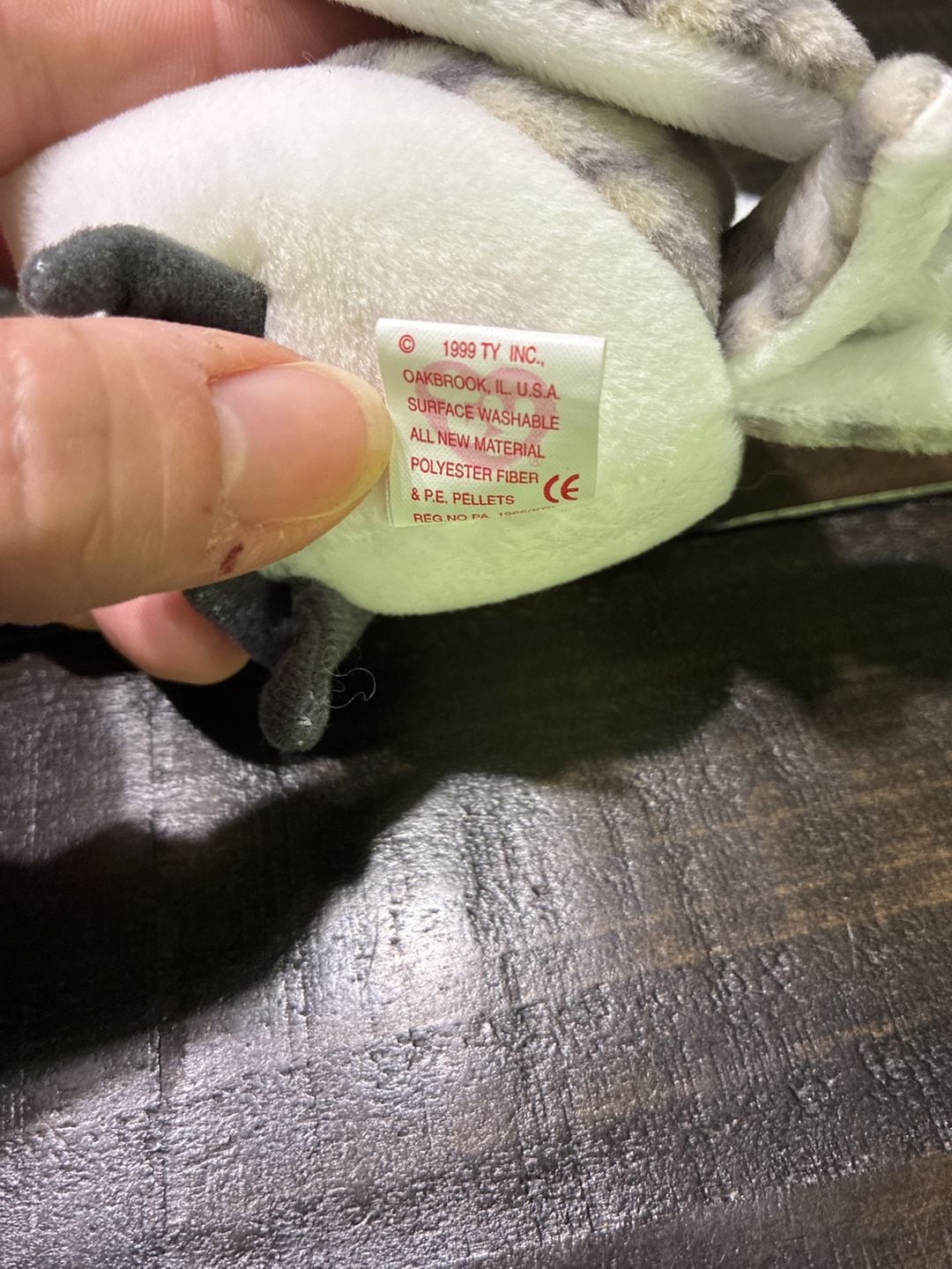 Ty Beanie Baby Wiser The Owl Graduation Plush Class Of 99 8