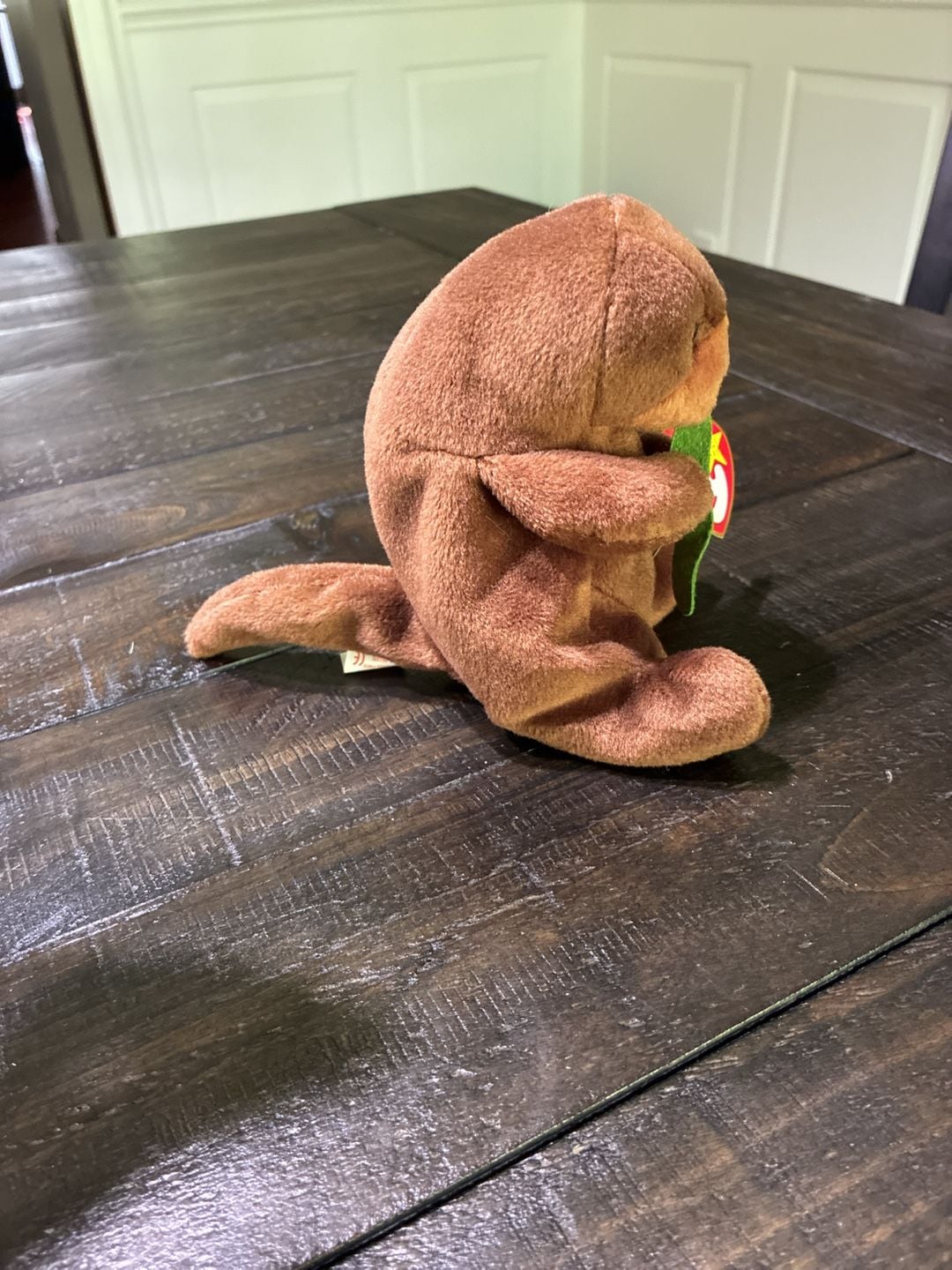 Ty Beanie Babies Seaweed The Sea Otter Plush Toy 1996 With Tags 7