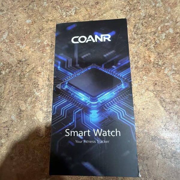 COANR Smart Watch HT46 Black Fitness Tracker