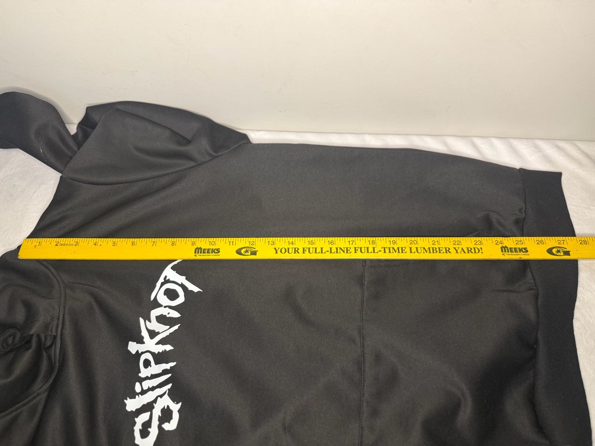 Slipknot Hoodie Large Black White Logo Masks Back Graphic Pullover Metal Band 10