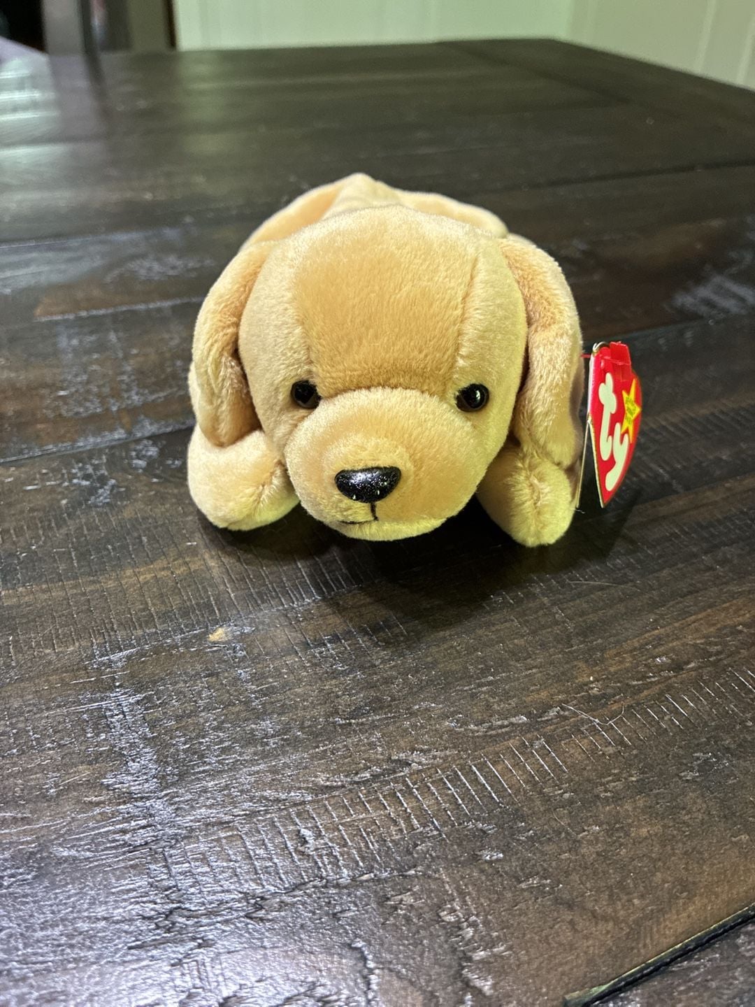 Ty Beanie Baby Fetch The Dog Golden Retriever Plush Stuffed Animal 2