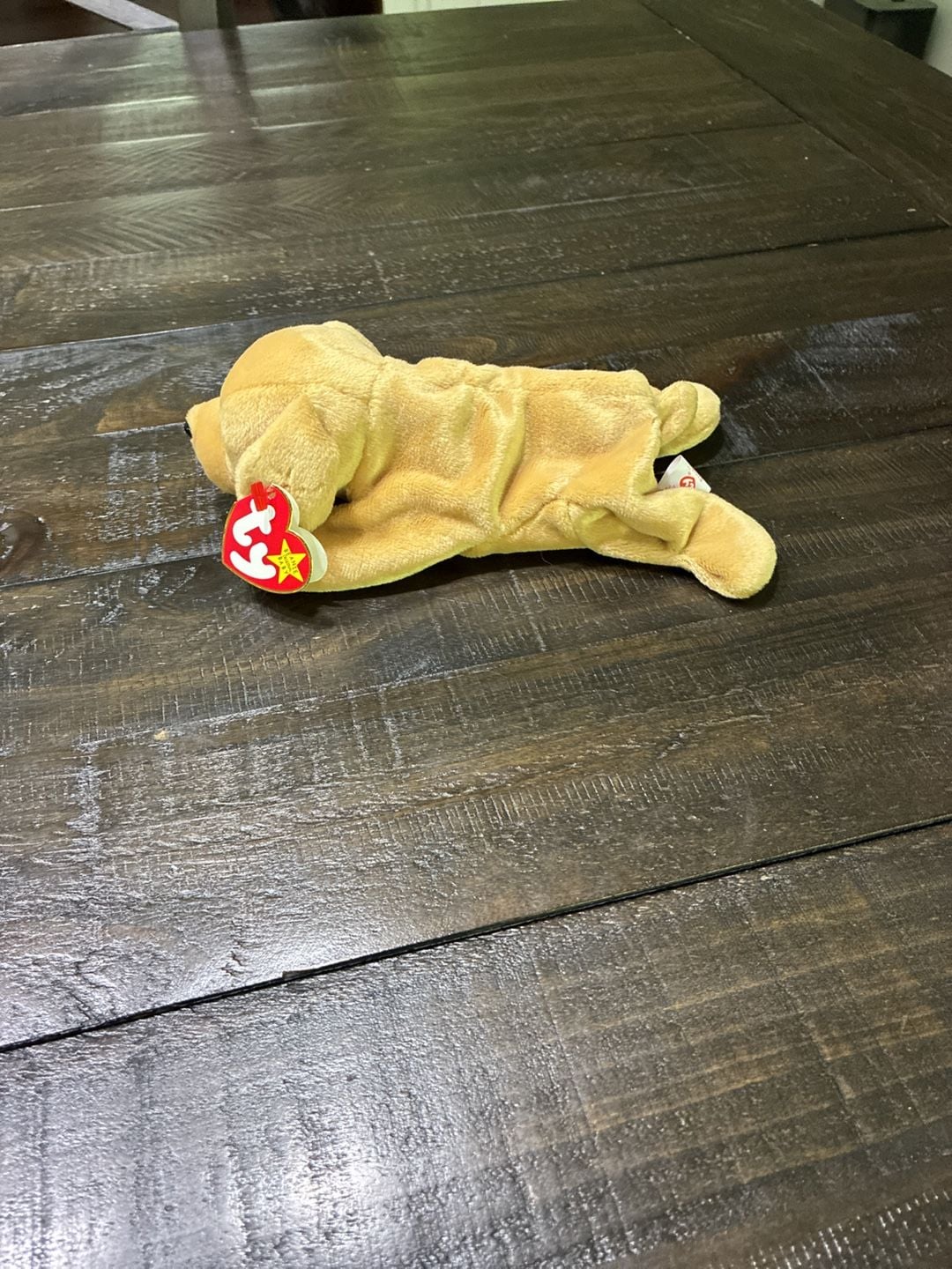 Ty Beanie Baby Fetch The Dog Golden Retriever Plush Stuffed Animal 3