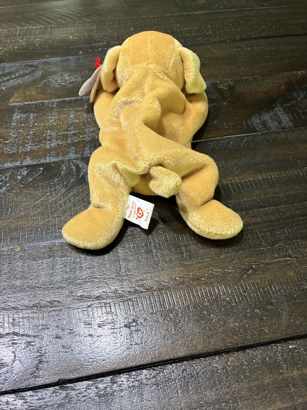 Ty Beanie Baby Fetch The Dog Golden Retriever Plush Stuffed Animal 4