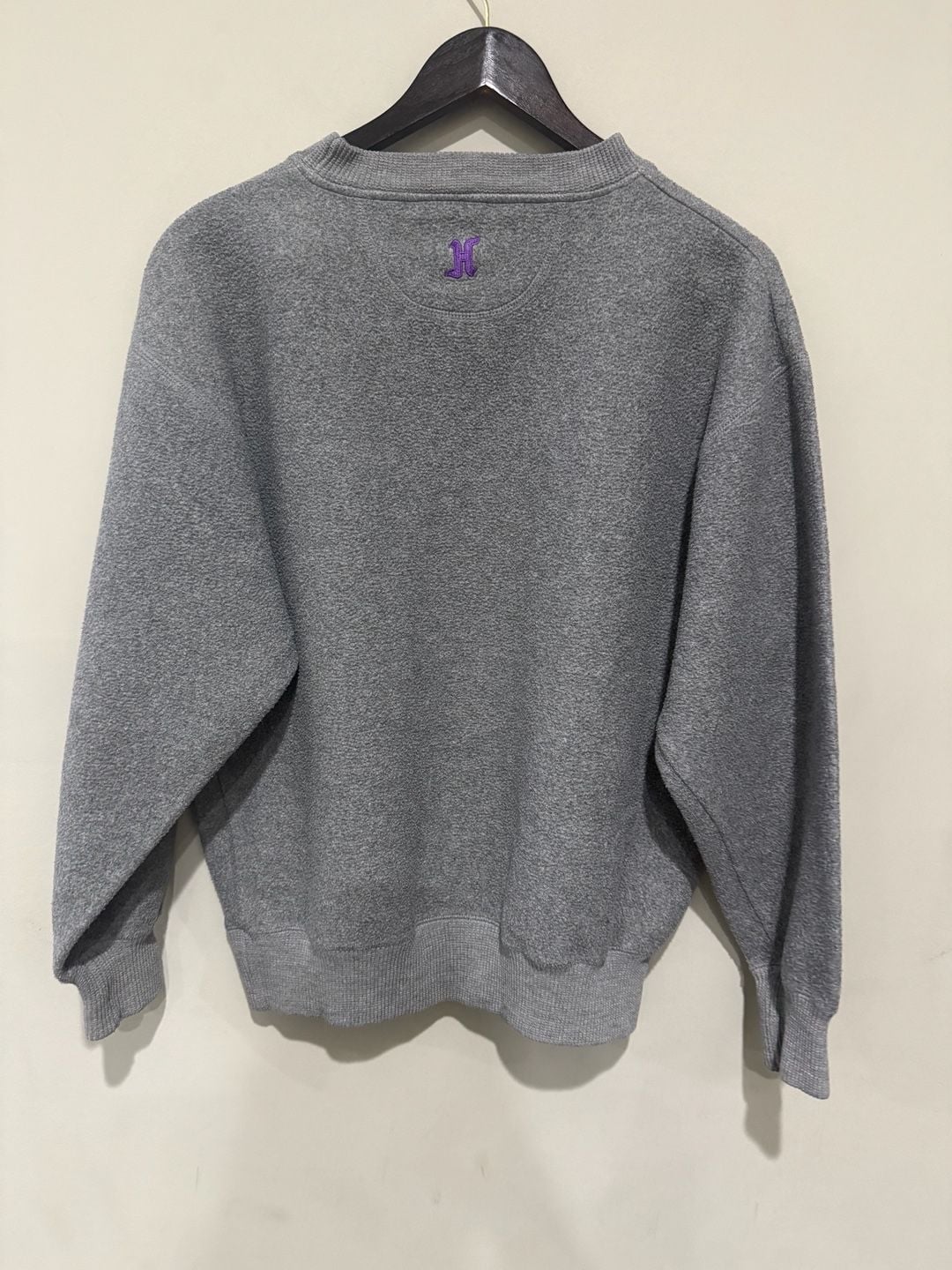 Hoosier Racing Tire Sweatshirt Gray Crewneck Pullover Size XL 3