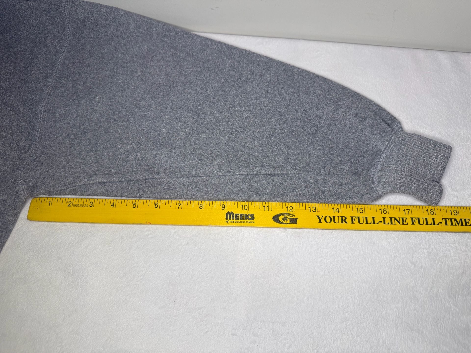 Hoosier Racing Tire Sweatshirt Gray Crewneck Pullover Size XL 8