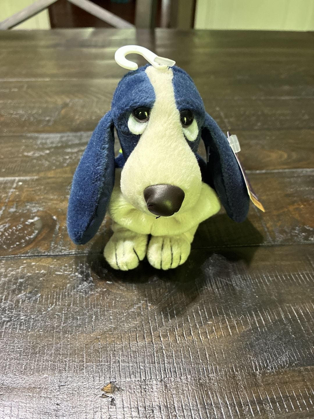 Applause Hush Puppies Bunting Blue Basset Hound Bean Bag Plush Toy New 2