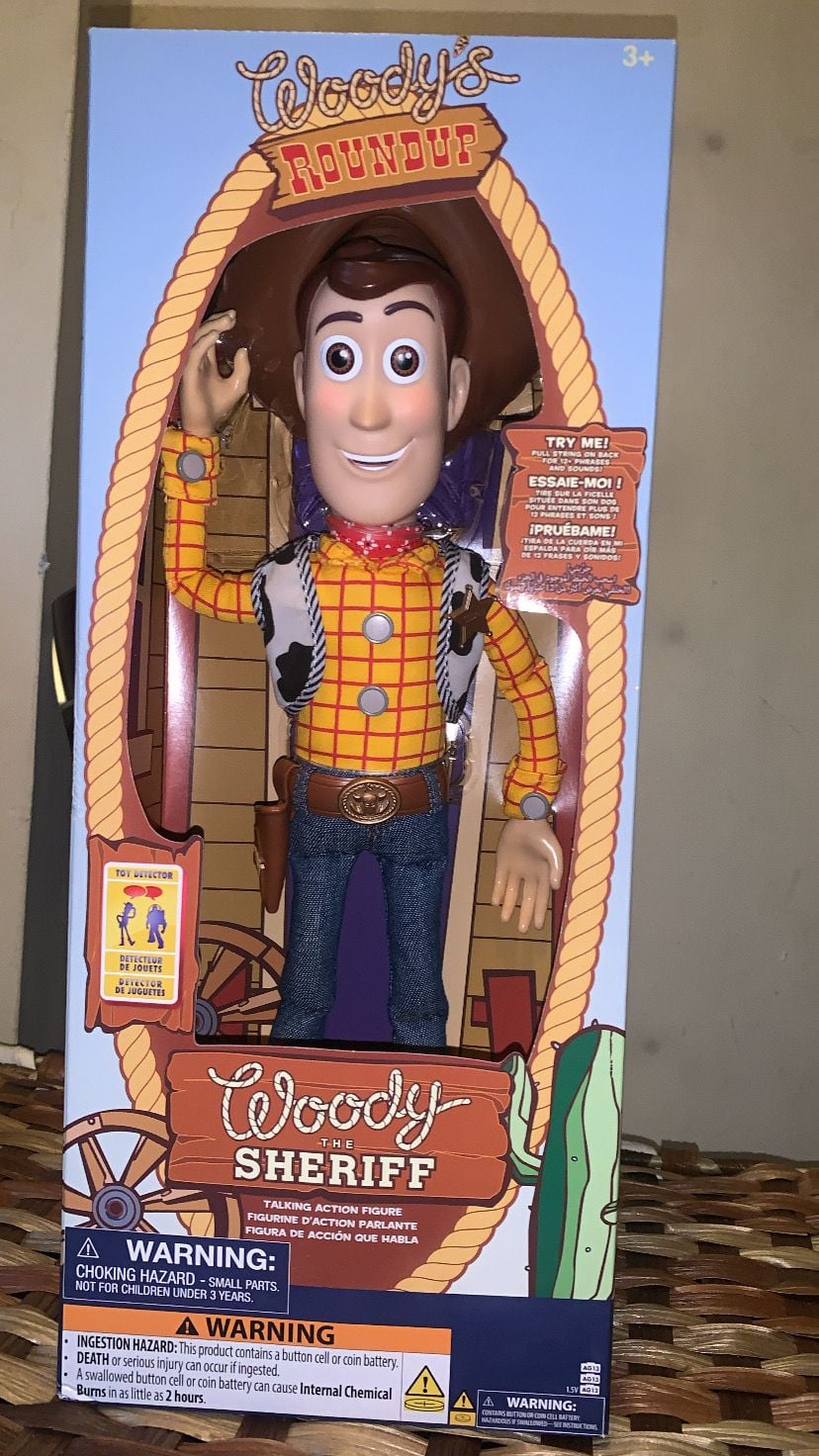 Disney Woody The Sheriff Talking Action Figure Toy Story 1