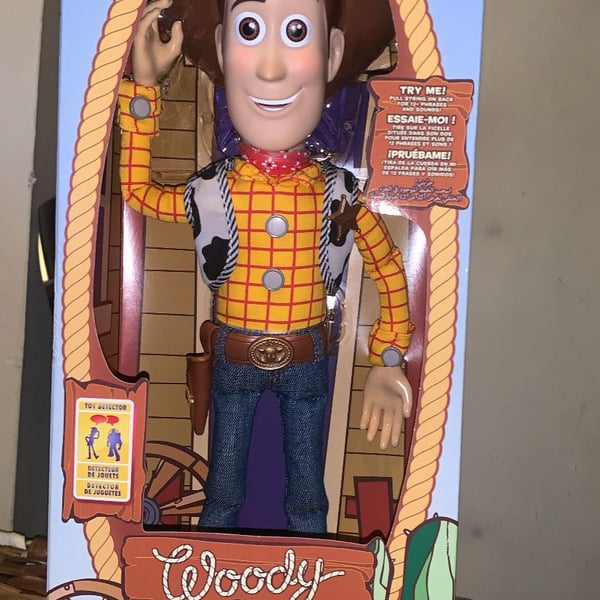 Disney Woody The Sheriff Talking Action Figure Toy Story