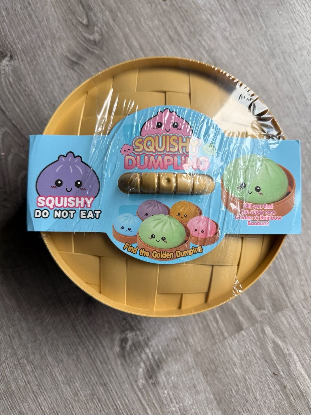 Squishy Dumpling Toy Slow Rising Stress Relief 6" x 4.5" 1