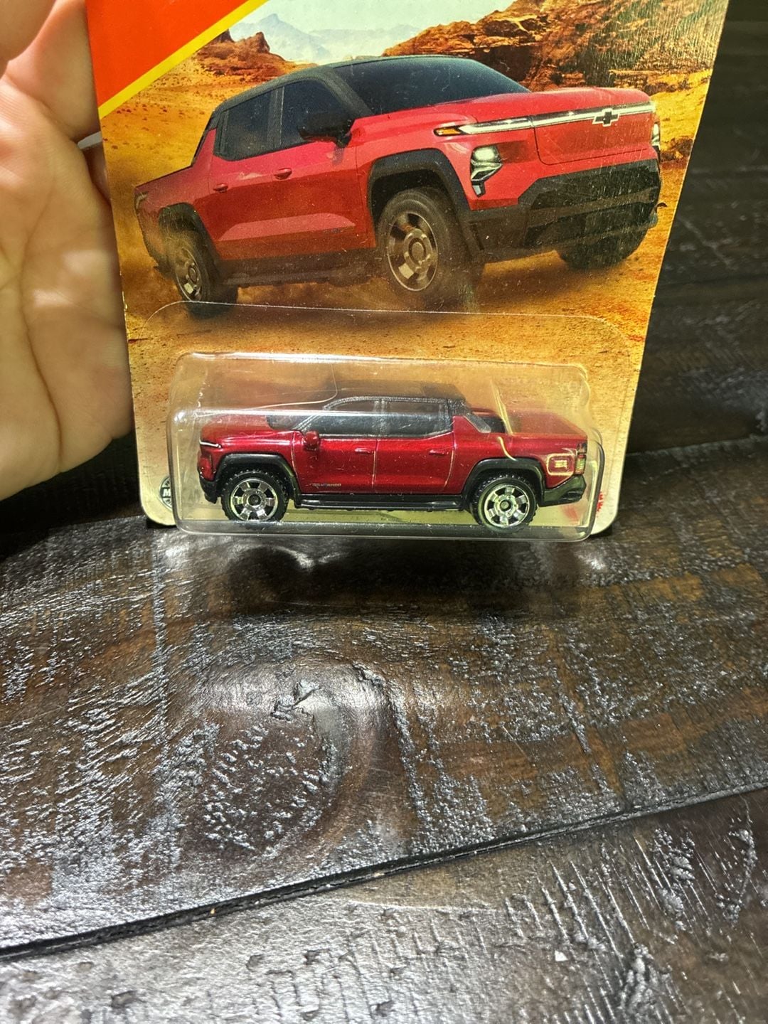 Matchbox 2024 Chevy Silverado EV Red Diecast Toy Truck 108/125 2