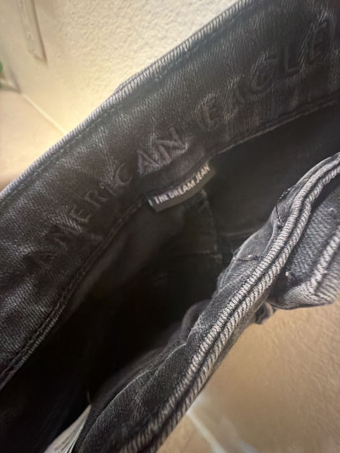American Eagle Outfitters The Dream Jeans Size 6 Black Skinny 7