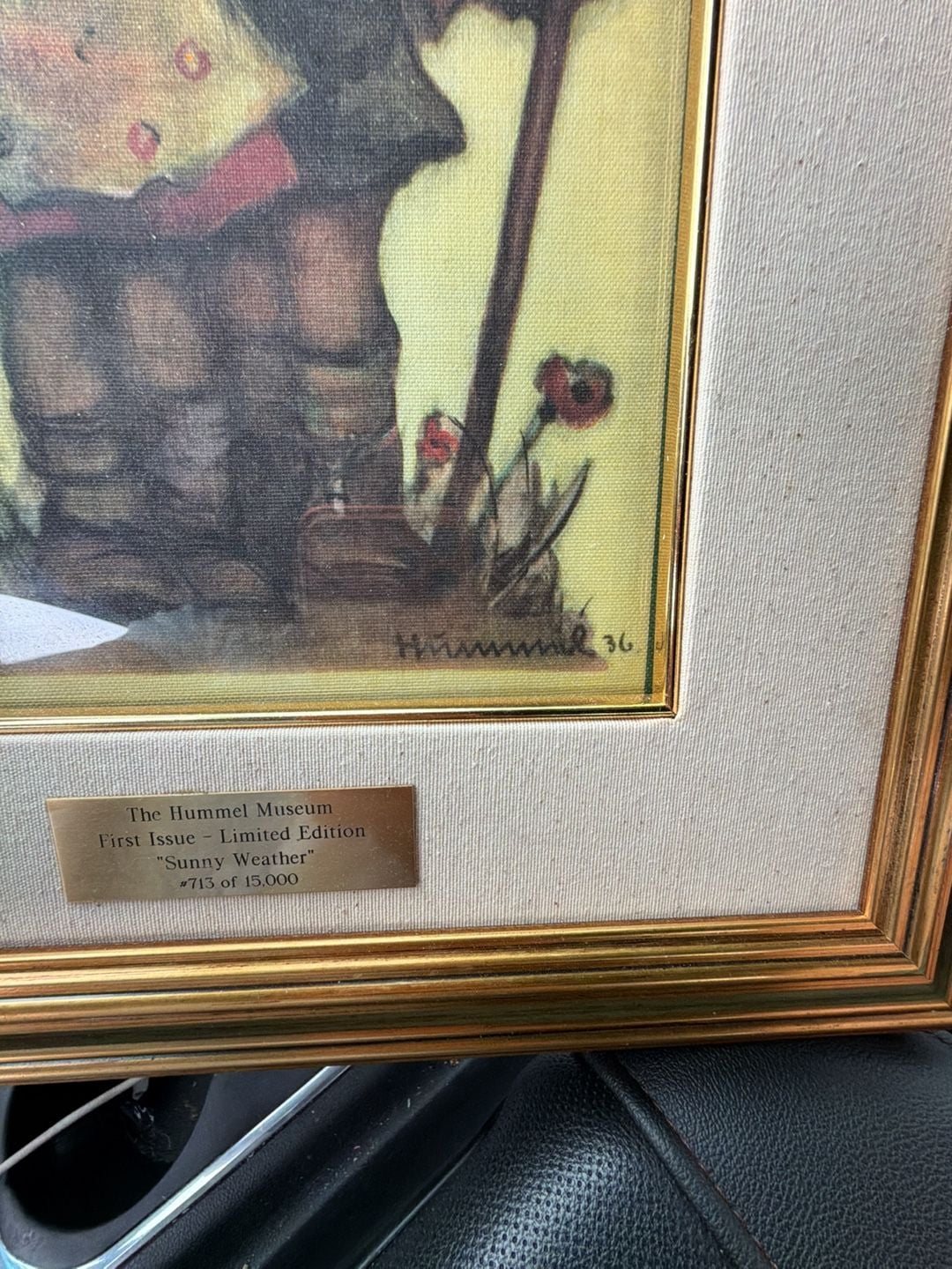 The Hummel Museum Sunny Weather Limited Edition Print #713 of 15,000 3