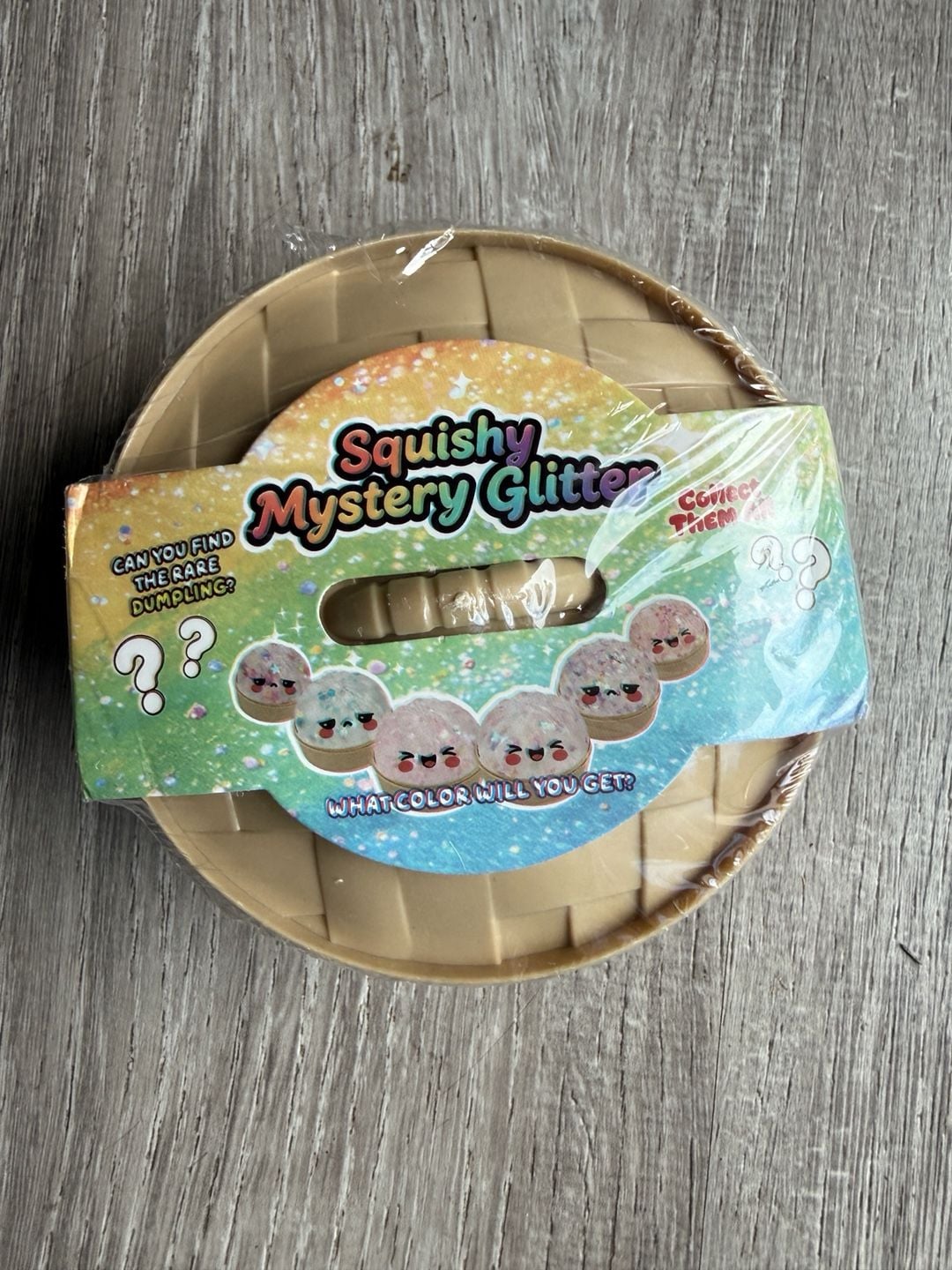 Squishy Bun Squishy Mystery Glitter Dumpling Blind Box Sugar Edition 1