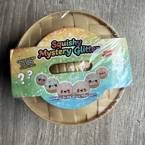 Squishy Bun Squishy Mystery Glitter Dumpling Blind Box Sugar Edition