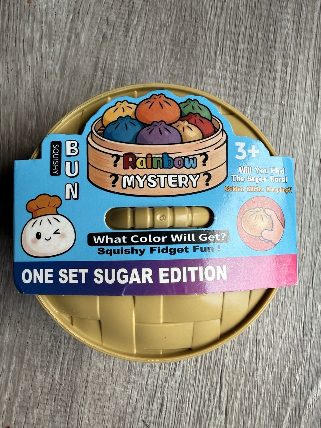 Squishy Bun Squishy Mystery Glitter Dumpling Blind Box Sugar Edition 3