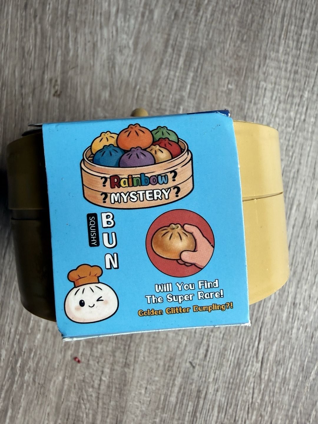 Squishy Bun Squishy Mystery Glitter Dumpling Blind Box Sugar Edition 4