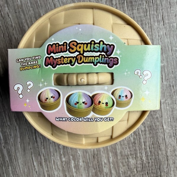 Superstar Mini Squishy Mystery Dumplings Blind Box