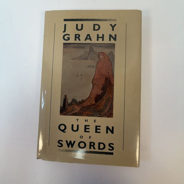 The Queen of Swords by Judy Grahn Signed Hardcover Book 1987
