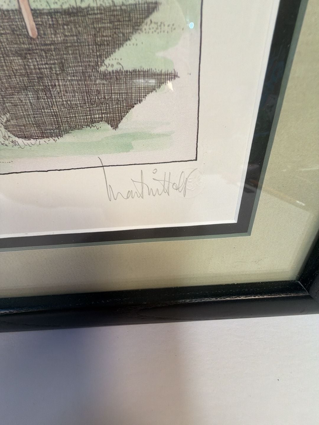 Martin Holt Fresh Gefilte Fish Limited Edition Print 167/300 Framed Art 3