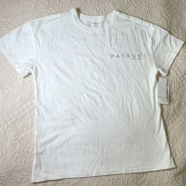 PacSun Kids Los Angeles Car Graphic T-Shirt Size S White