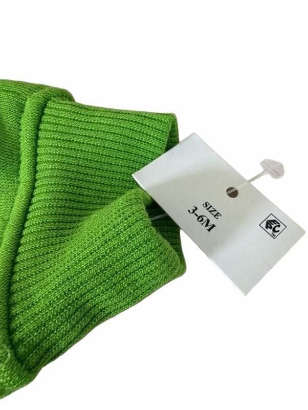 My Mario Yoshi Sweatshirt Size 3-6M Green White Dinosaur 5